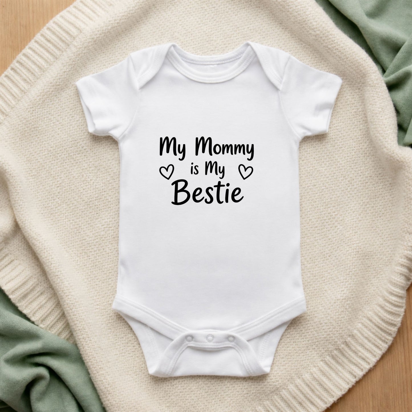 My Mommy is My Bestie Baby Vest