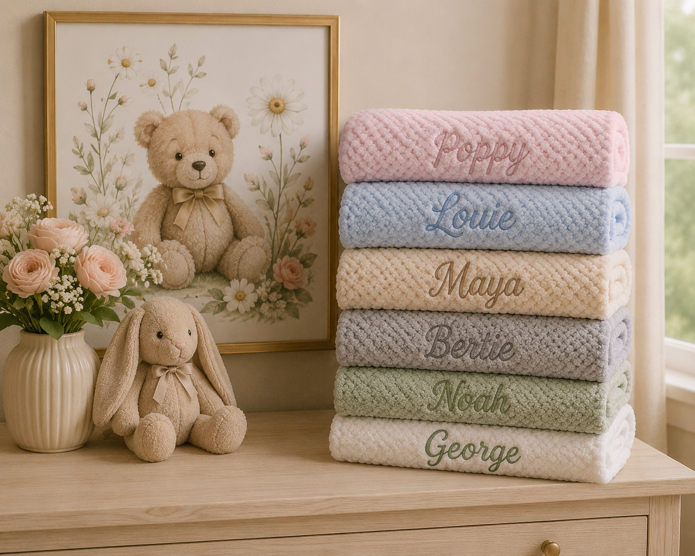 Personalised Bubble Blankets