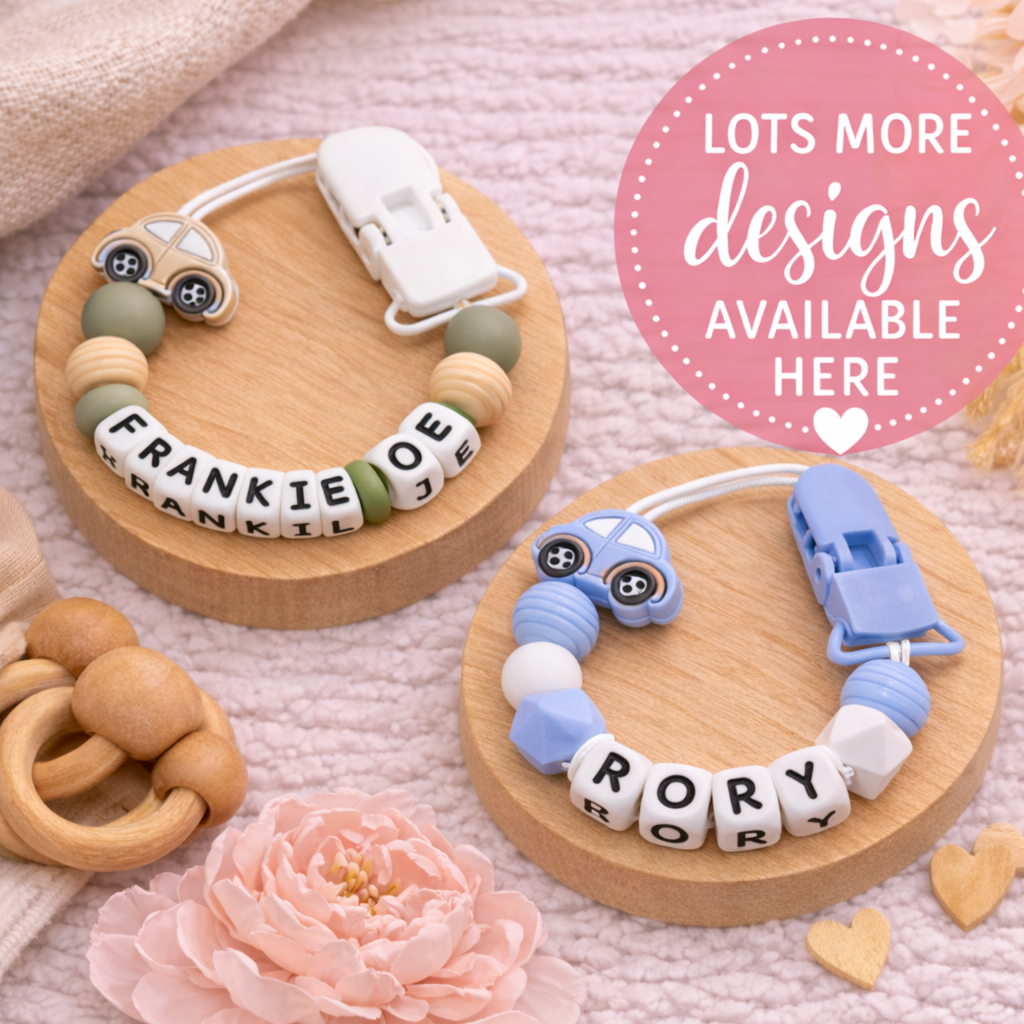 Personalised Car Dummy Clips