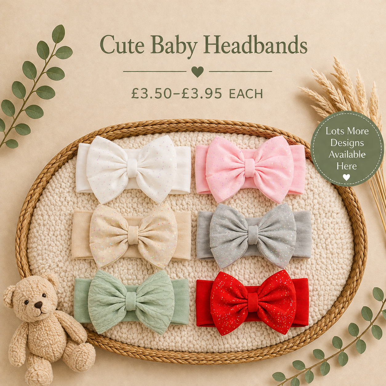 Cute Baby Headbands – Personalised Gifts