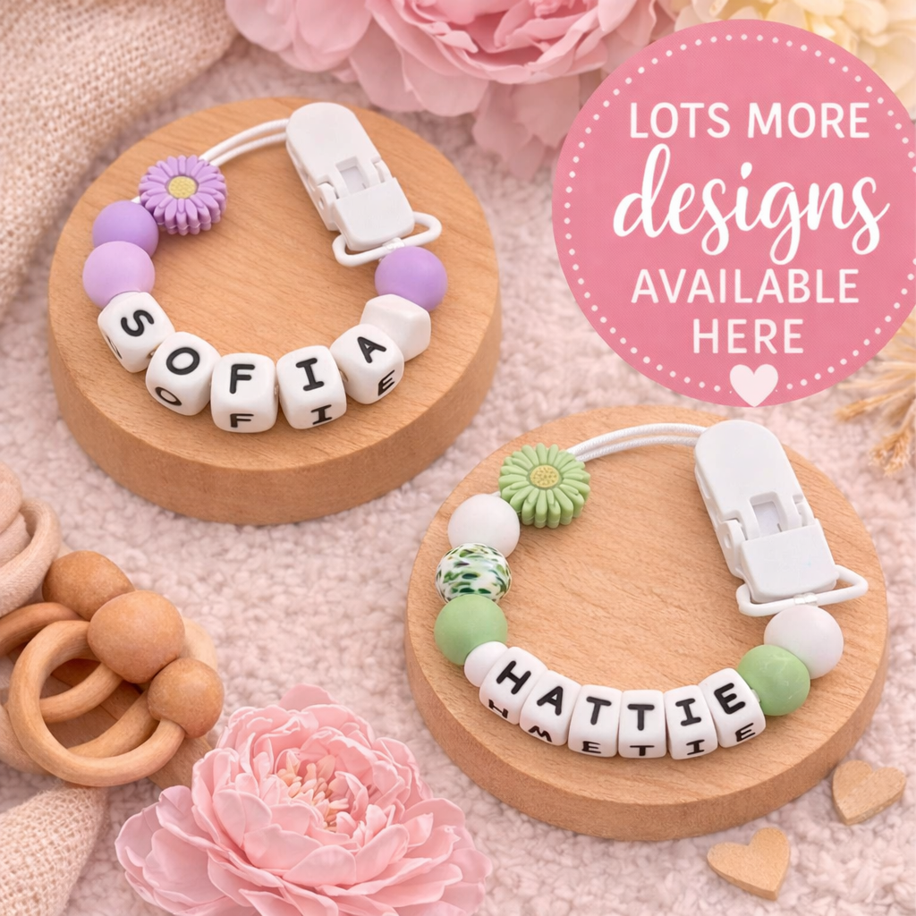 Silicone Flower Design Dummy Clips
