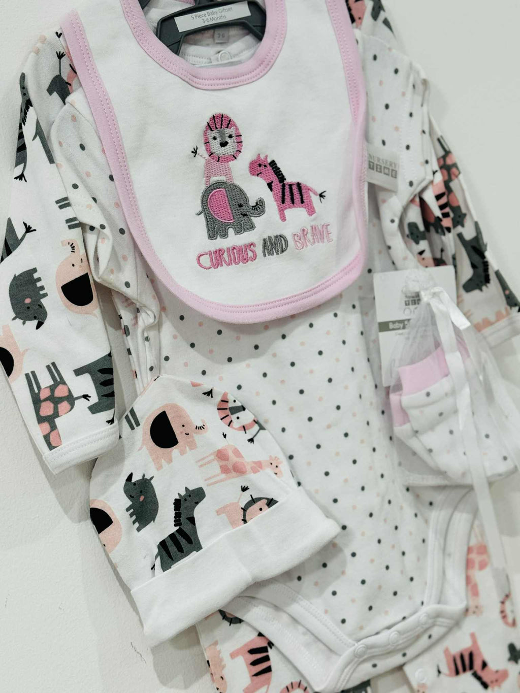 Baby Girls 5 Piece Matching Safari Set