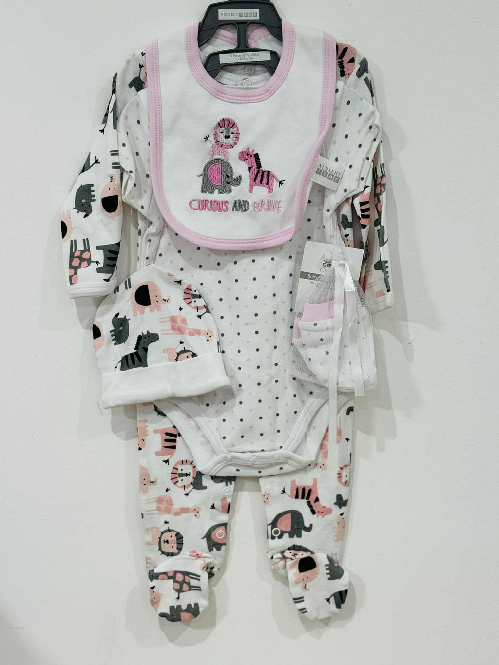 Baby Girls 5 Piece Matching Safari Set