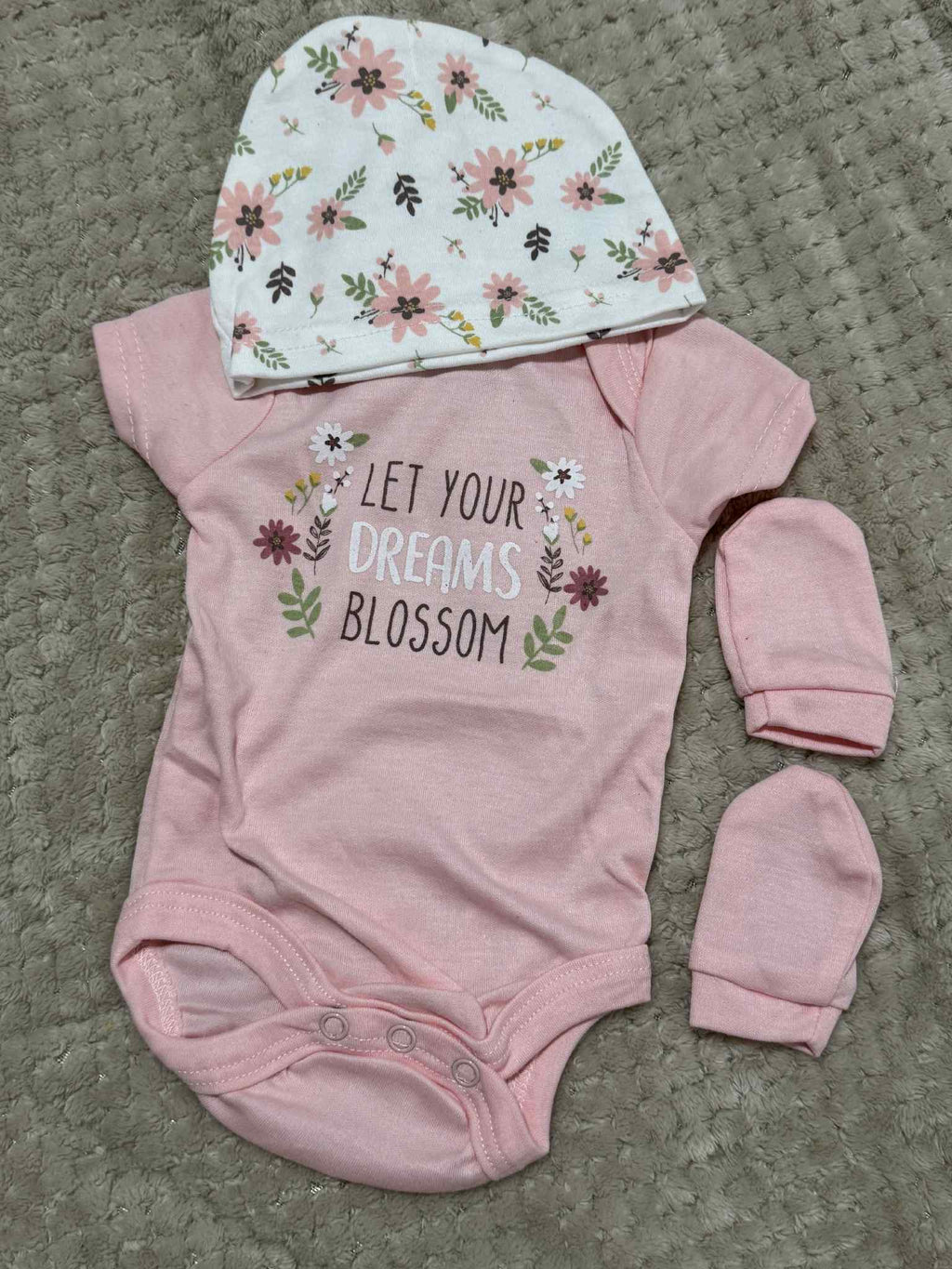 Baby Girls 5 Piece Matching Floral Set