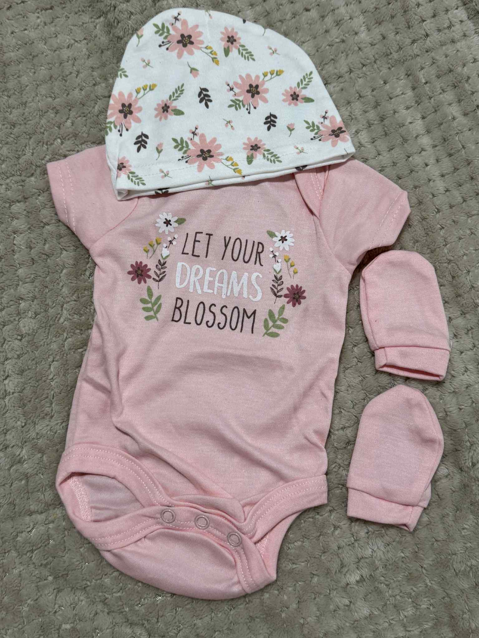 Baby Girls 5 Piece Matching Floral Set
