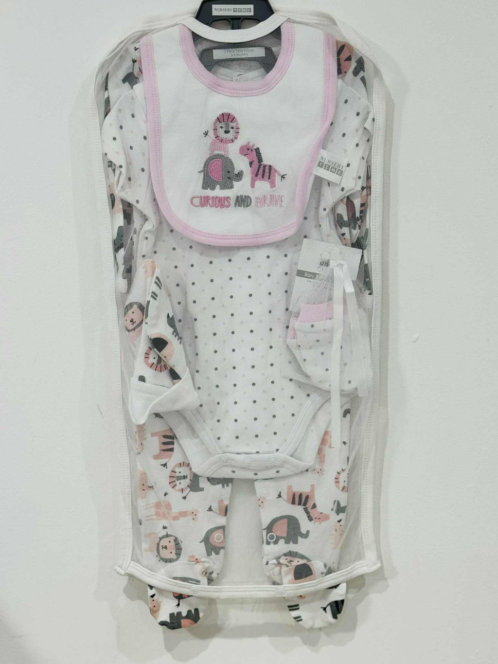 Baby Girls 5 Piece Matching Safari Set