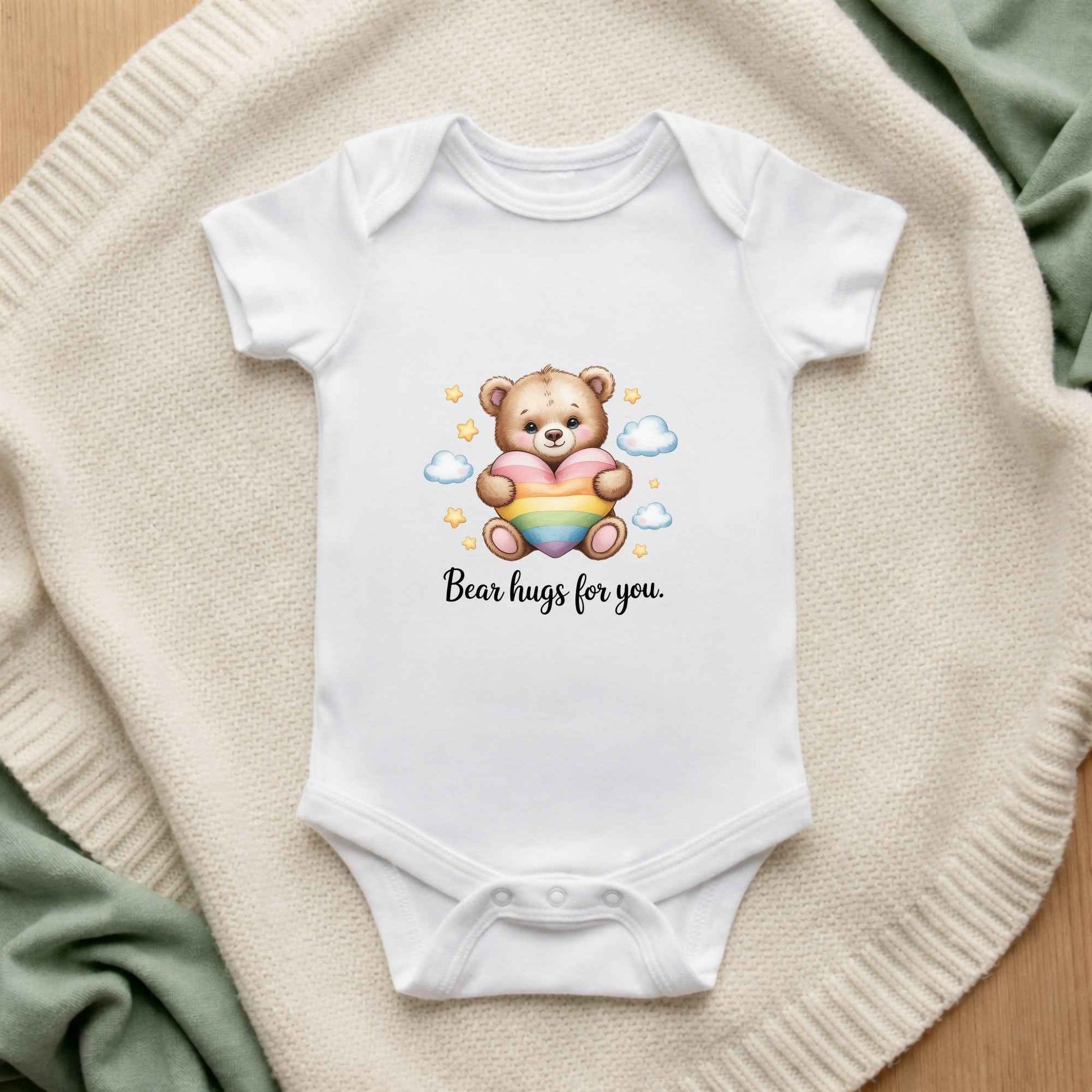 Bear Hugs for You Baby Bodysuit