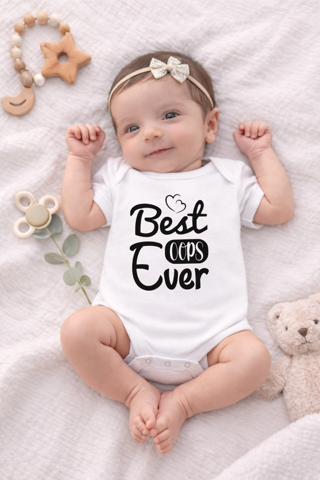 "Best Oops Ever" Baby Bodysuit – Newborn Gift