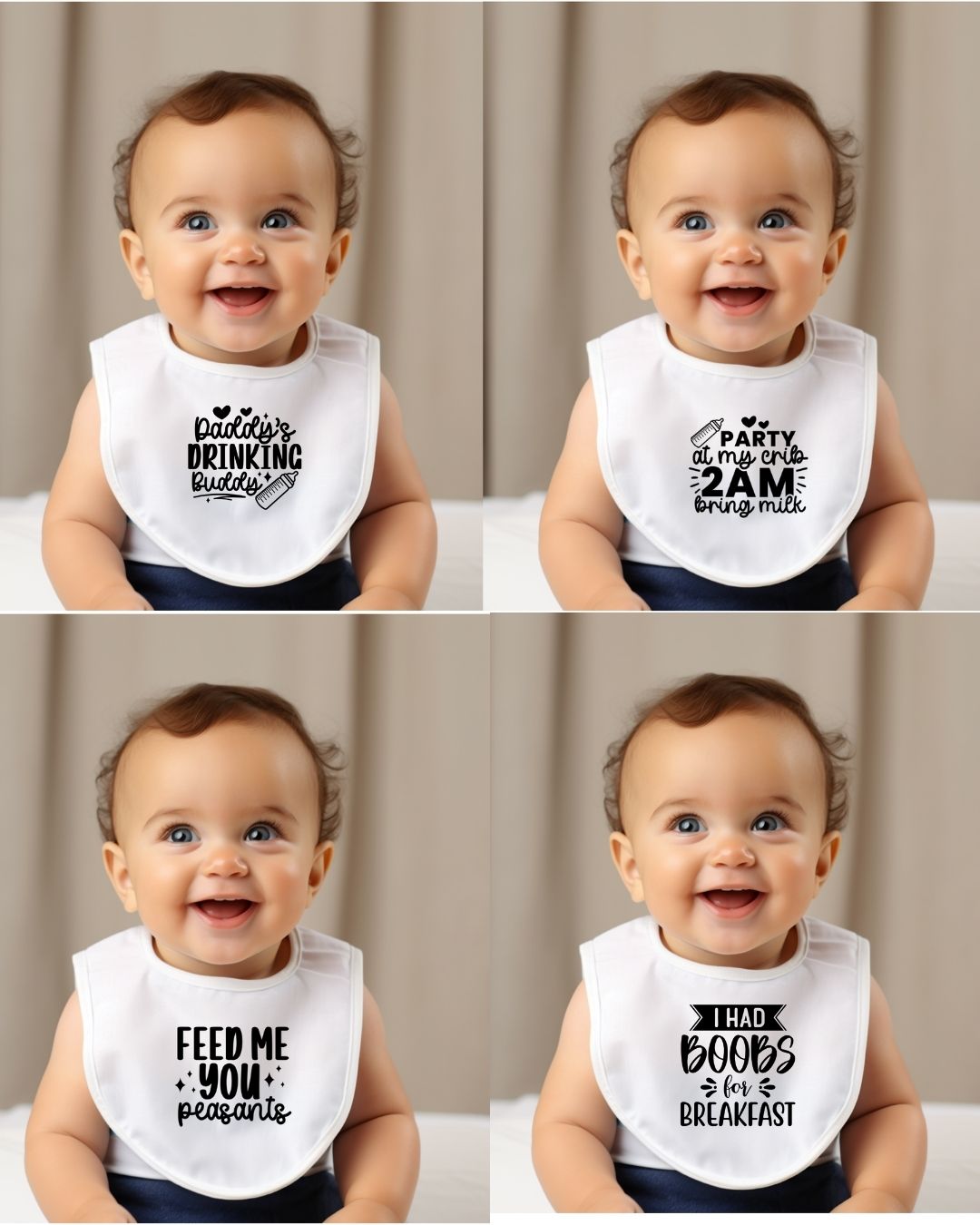 Funny Baby Bibs