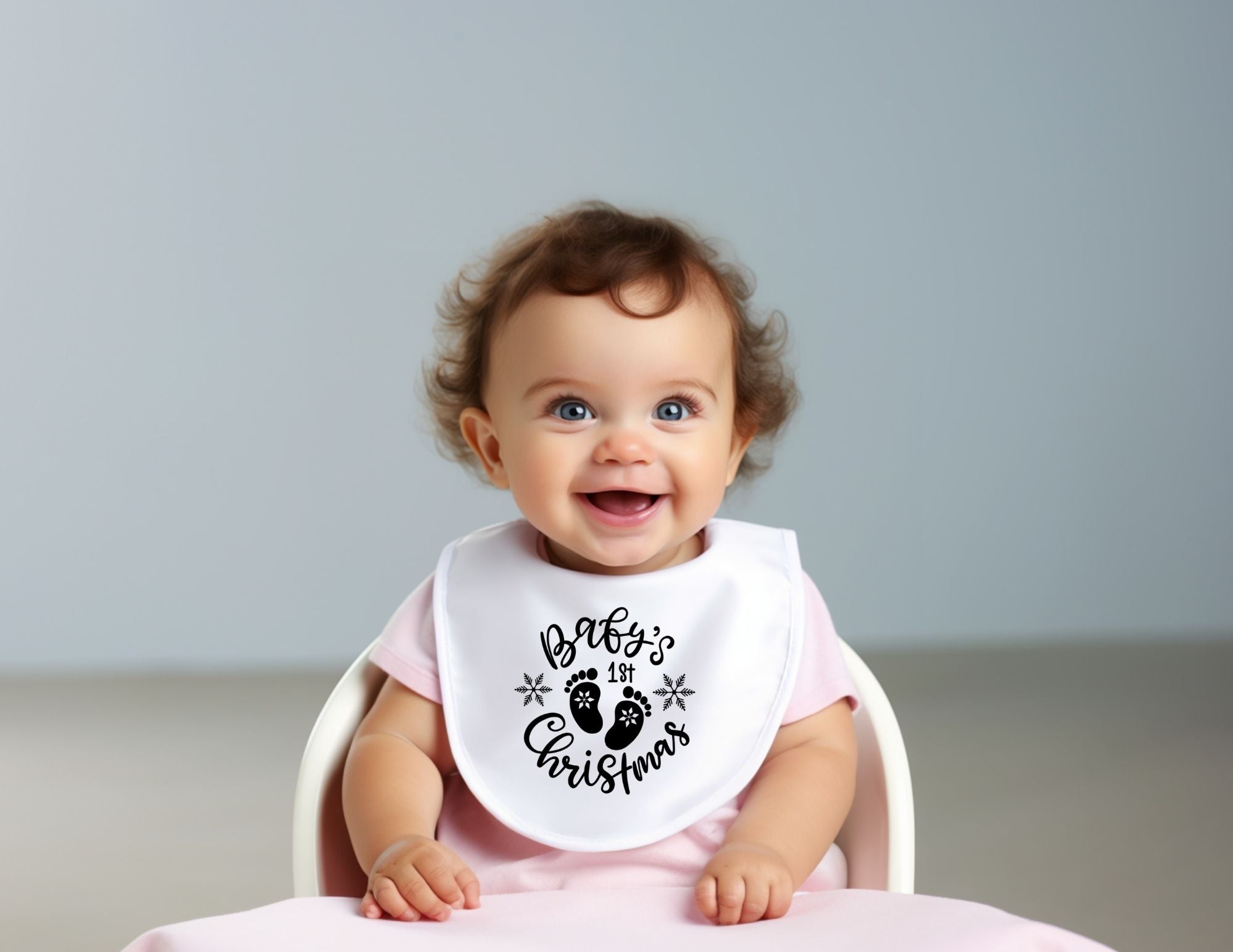 Christmas Baby Bibs- Personalised