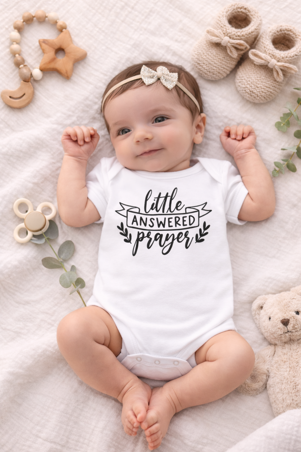 Little Answered Prayer bodysuit