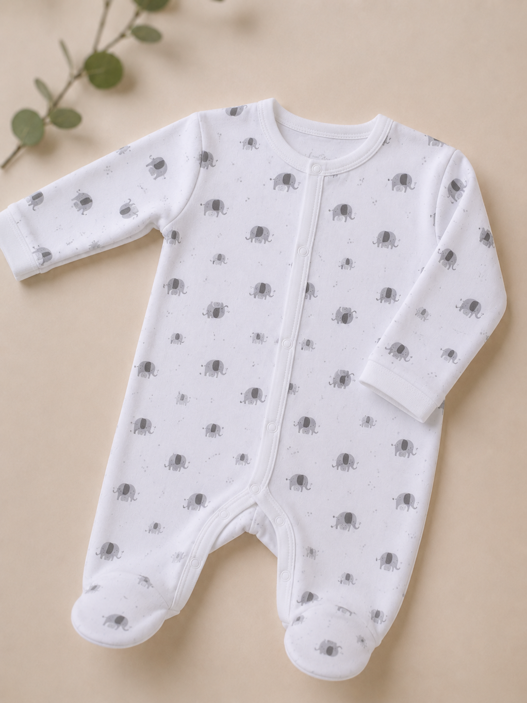 Little Elephant gift set styled nursery shot