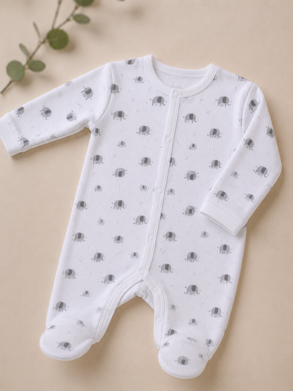 Little Elephant gift set styled nursery shot