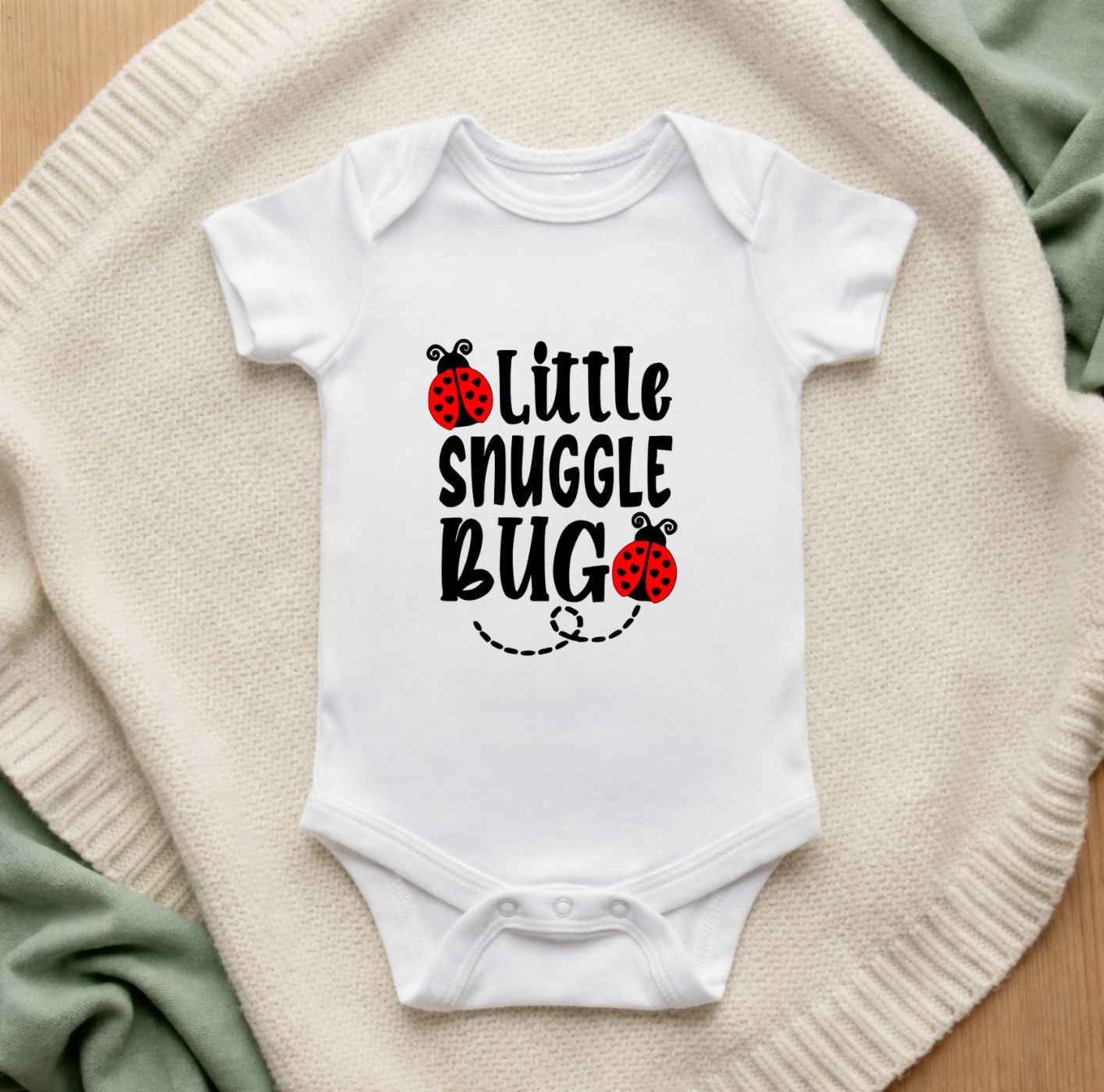 Little Snuggle Bug Baby Bodysuit