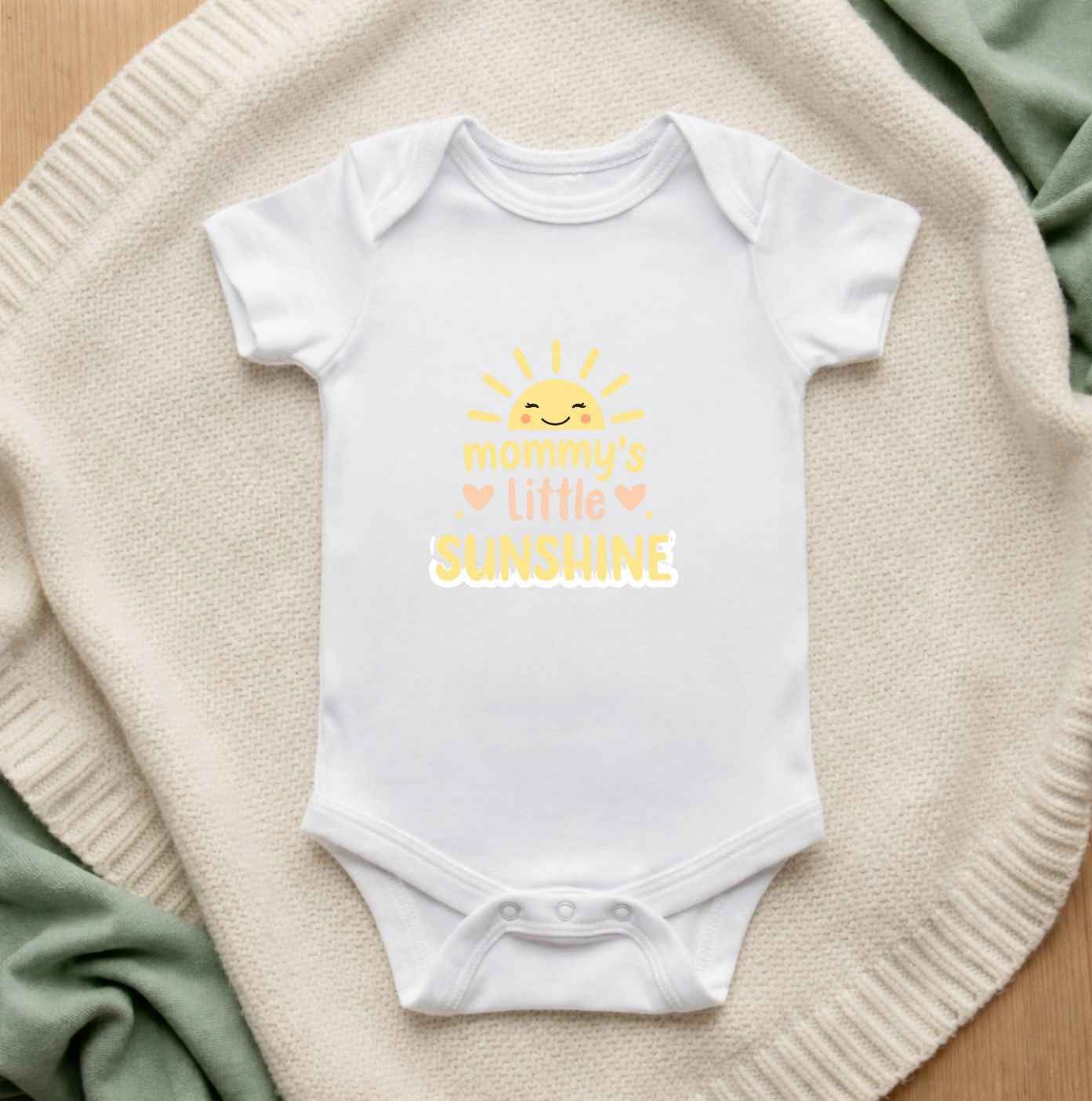 Mommy's Little Sunshine Baby Bodysuit