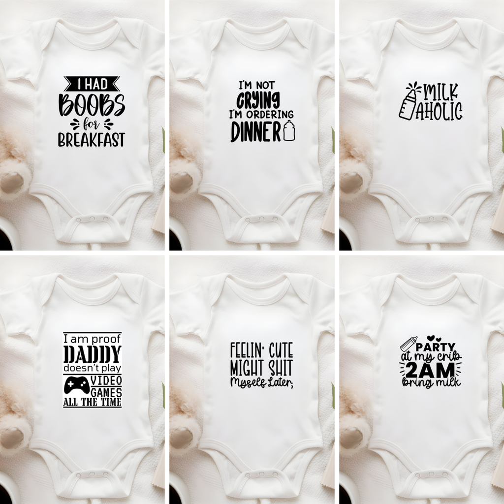 Funny Baby Vests - Unique Funny Designs