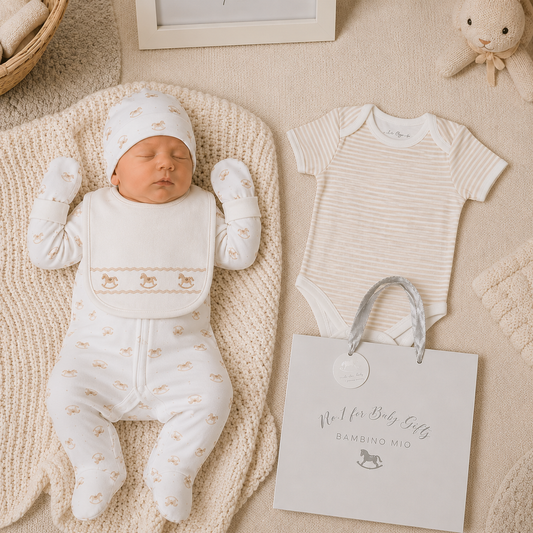 Rocking Horse Baby Gift Set