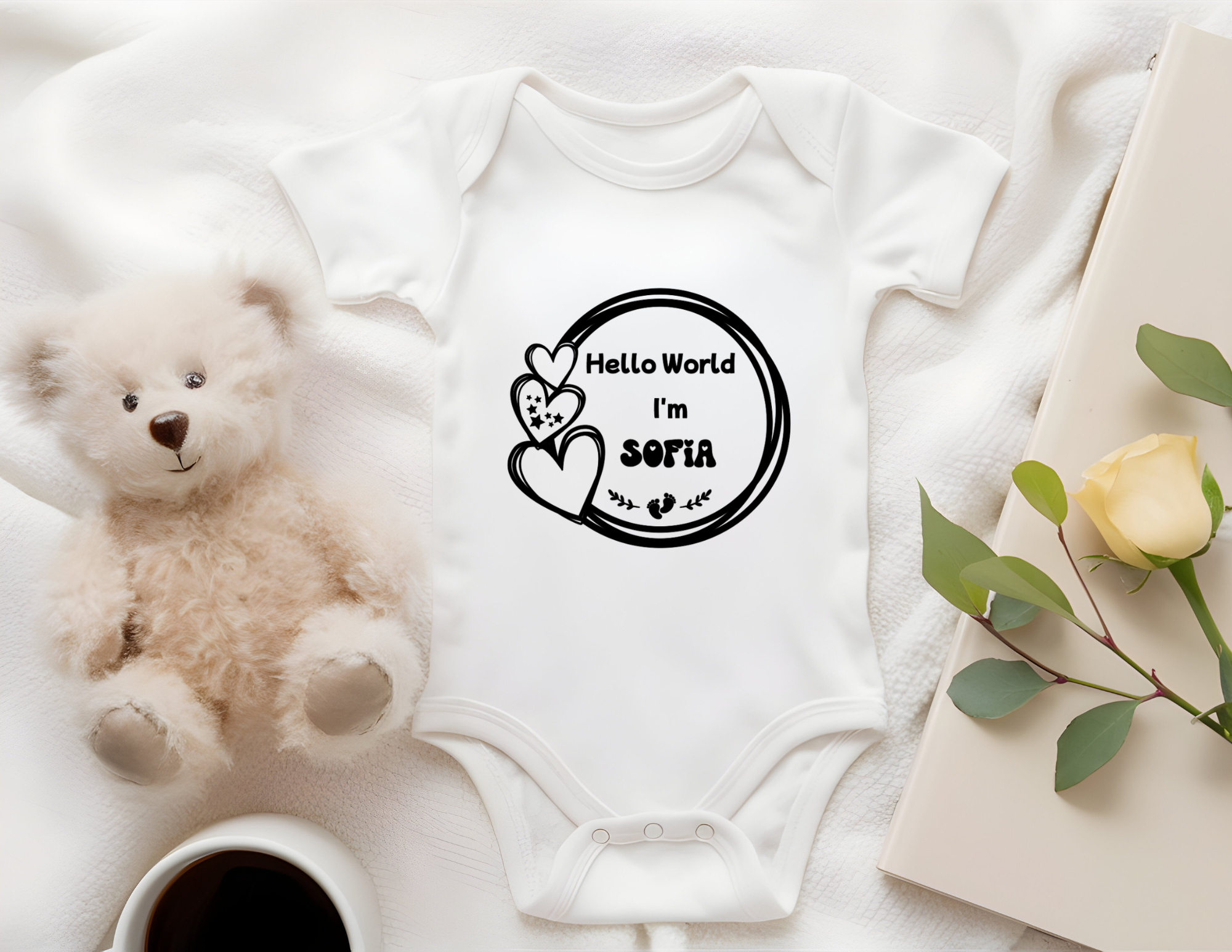 Funny Baby Vests - Personalised Designs