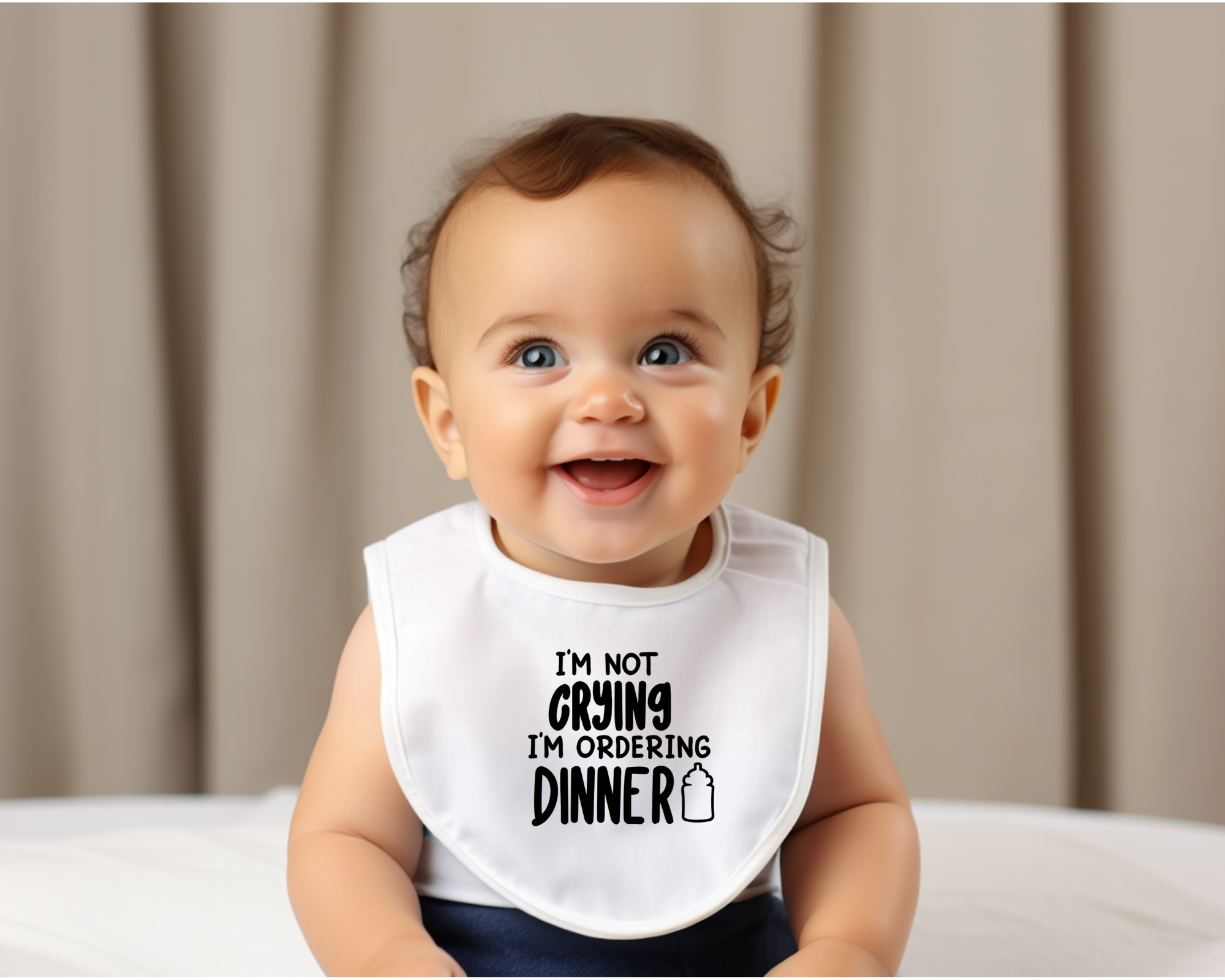 Custom Funny/Cute Baby Bibs