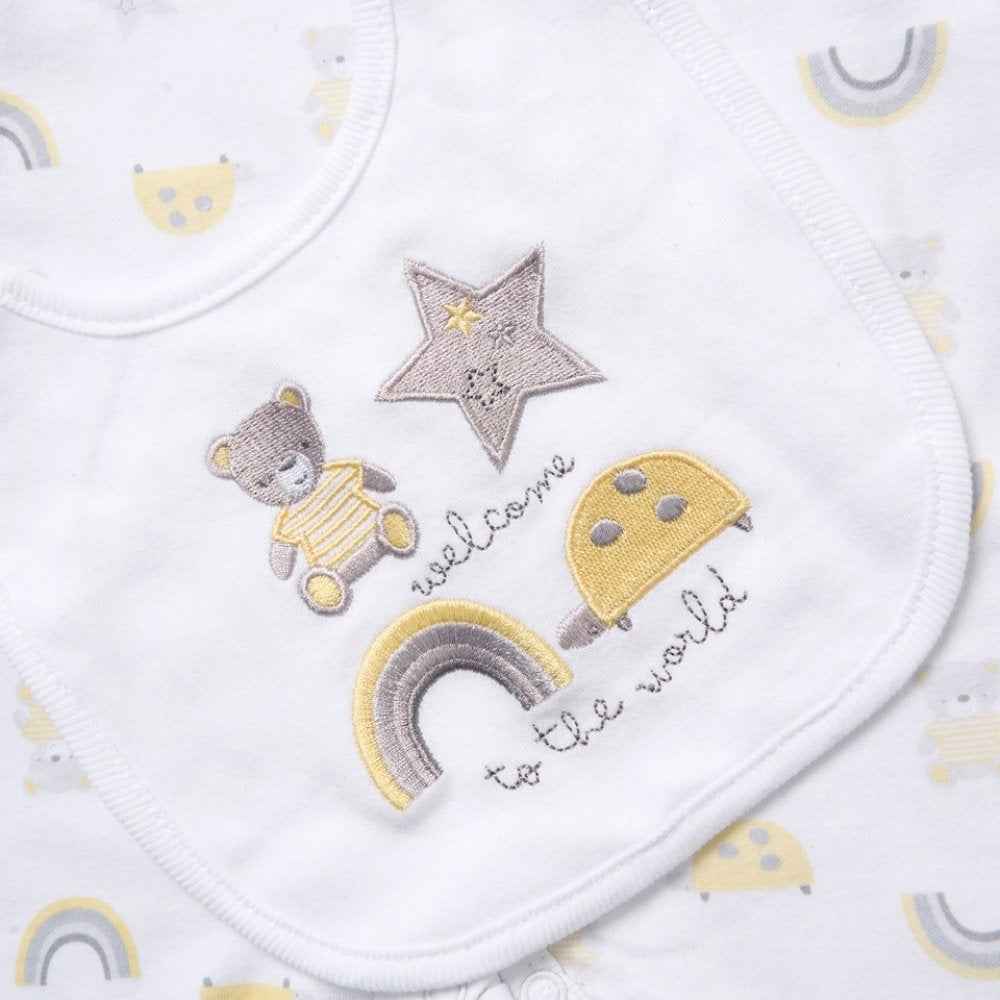 'Welcome to the World' Baby Unisex 5-Piece Giftset