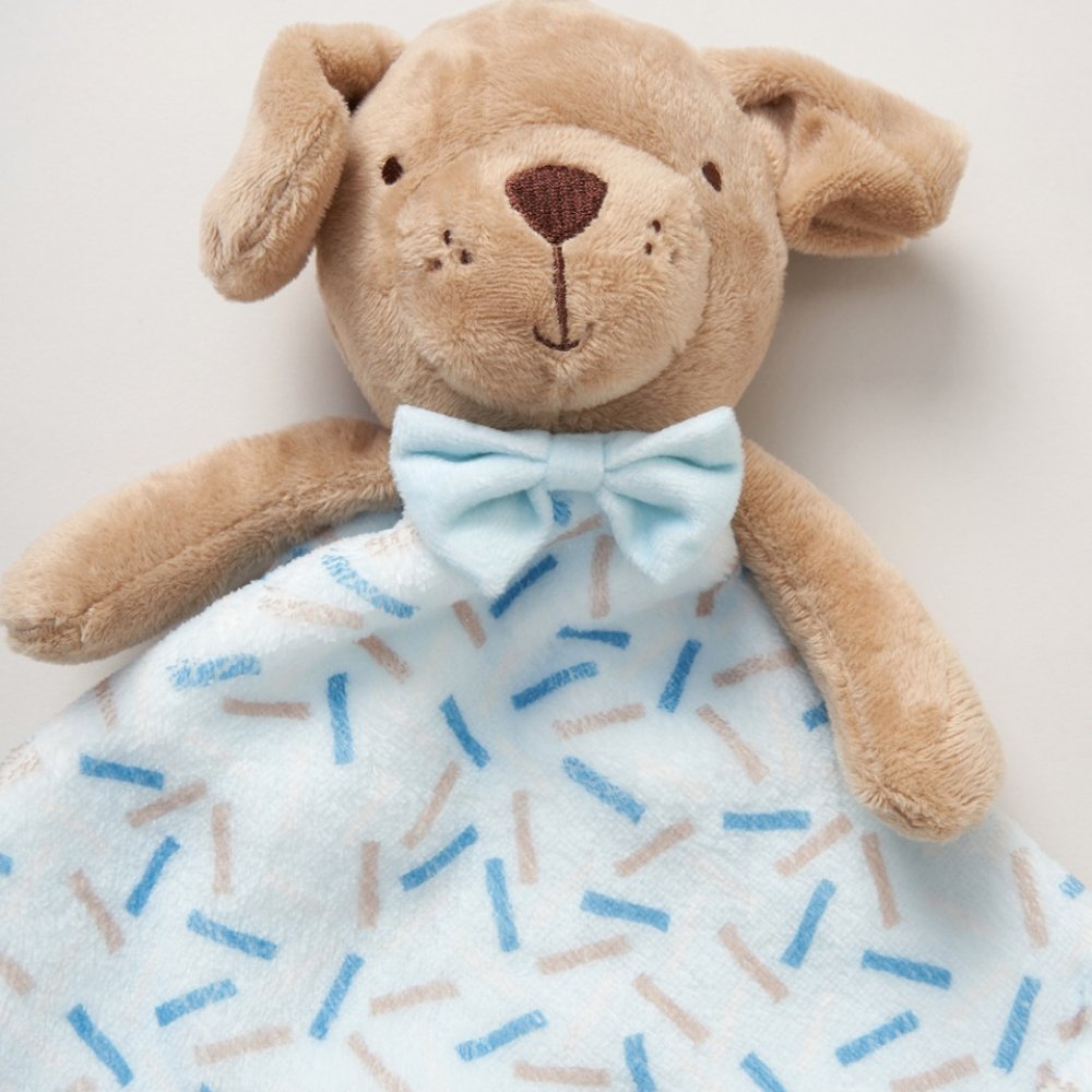 Baby Boys Blue Dog Comforter Blanket
