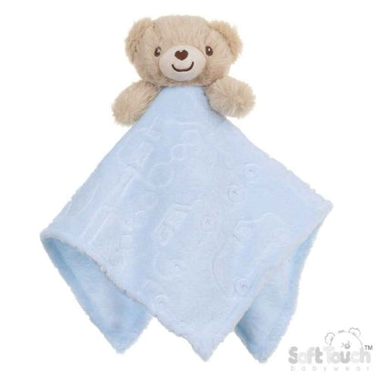 Personalised Blue Bubble Blanket Box | Babygrow, Hat, Blanket & Comforter