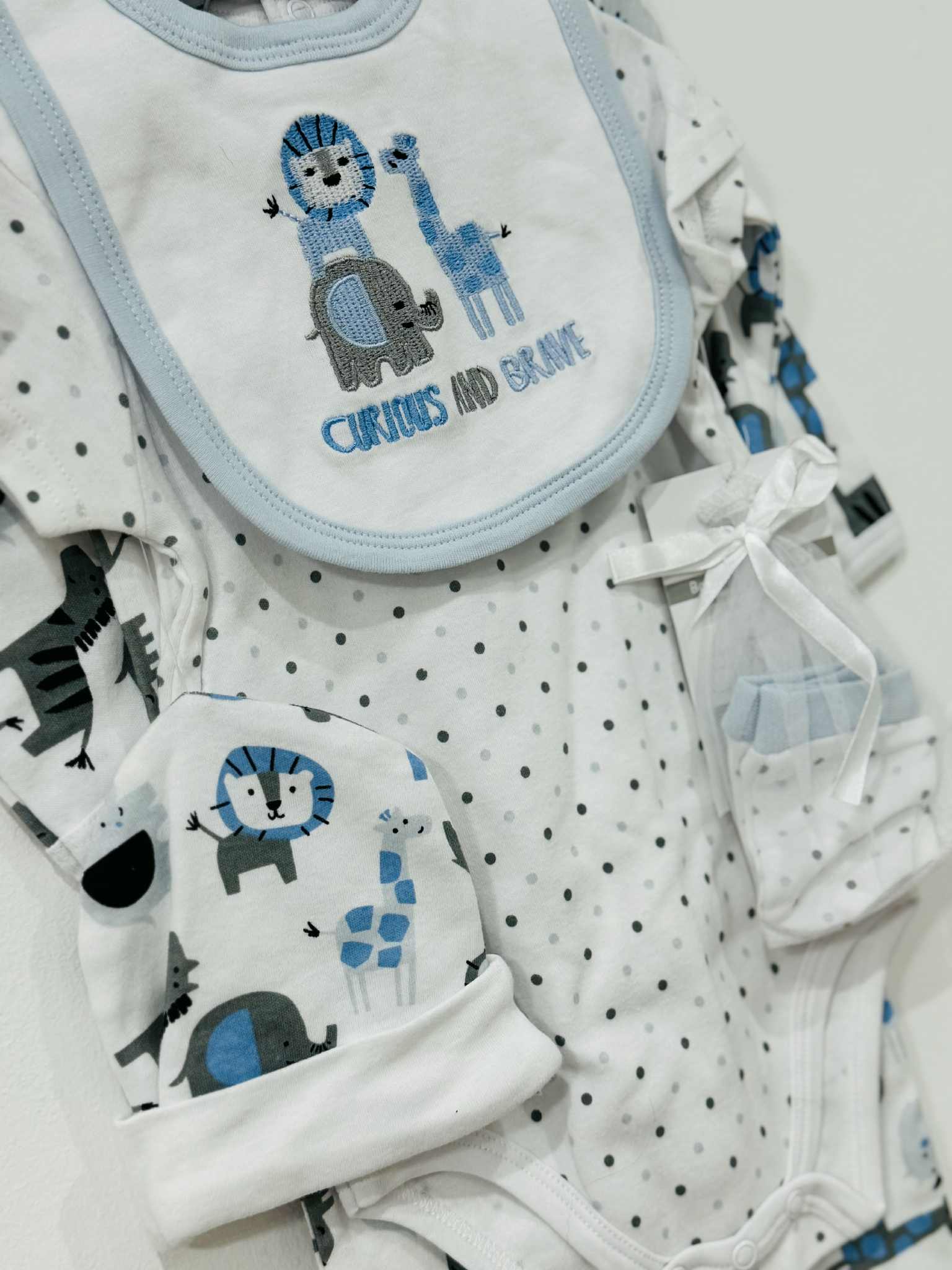 Baby Boys 5 Piece Matching Safari Set