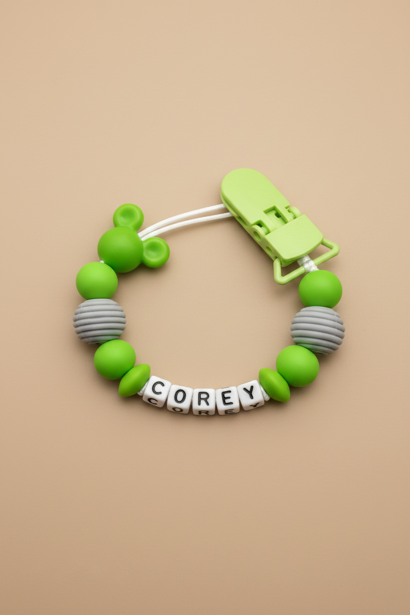 Dummy Clip on Taupe Background