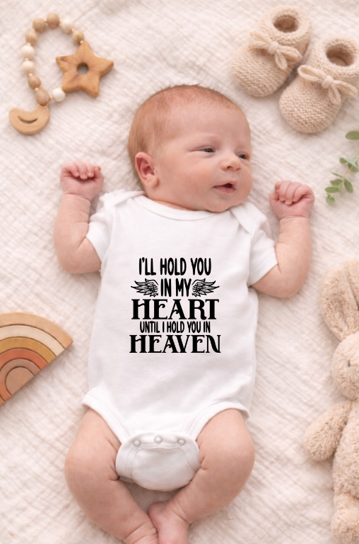 Angel Baby Memorial Bodysuit | Baby Loss Keepsake | Remembrance Baby Outfit