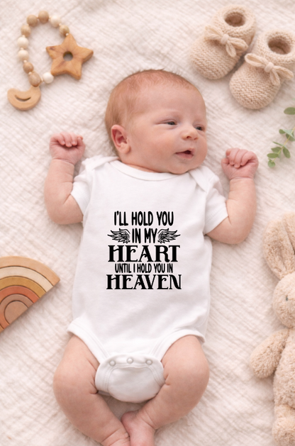 Angel Baby Memorial Bodysuit | Baby Loss Keepsake | Remembrance Baby Outfit