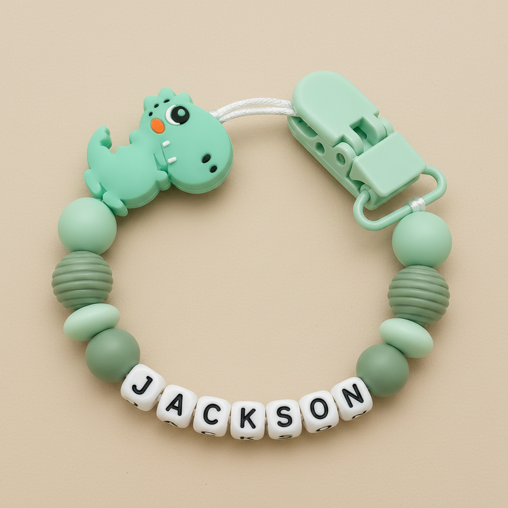 mint-sage_dinsoaur-dummy-clip personalised