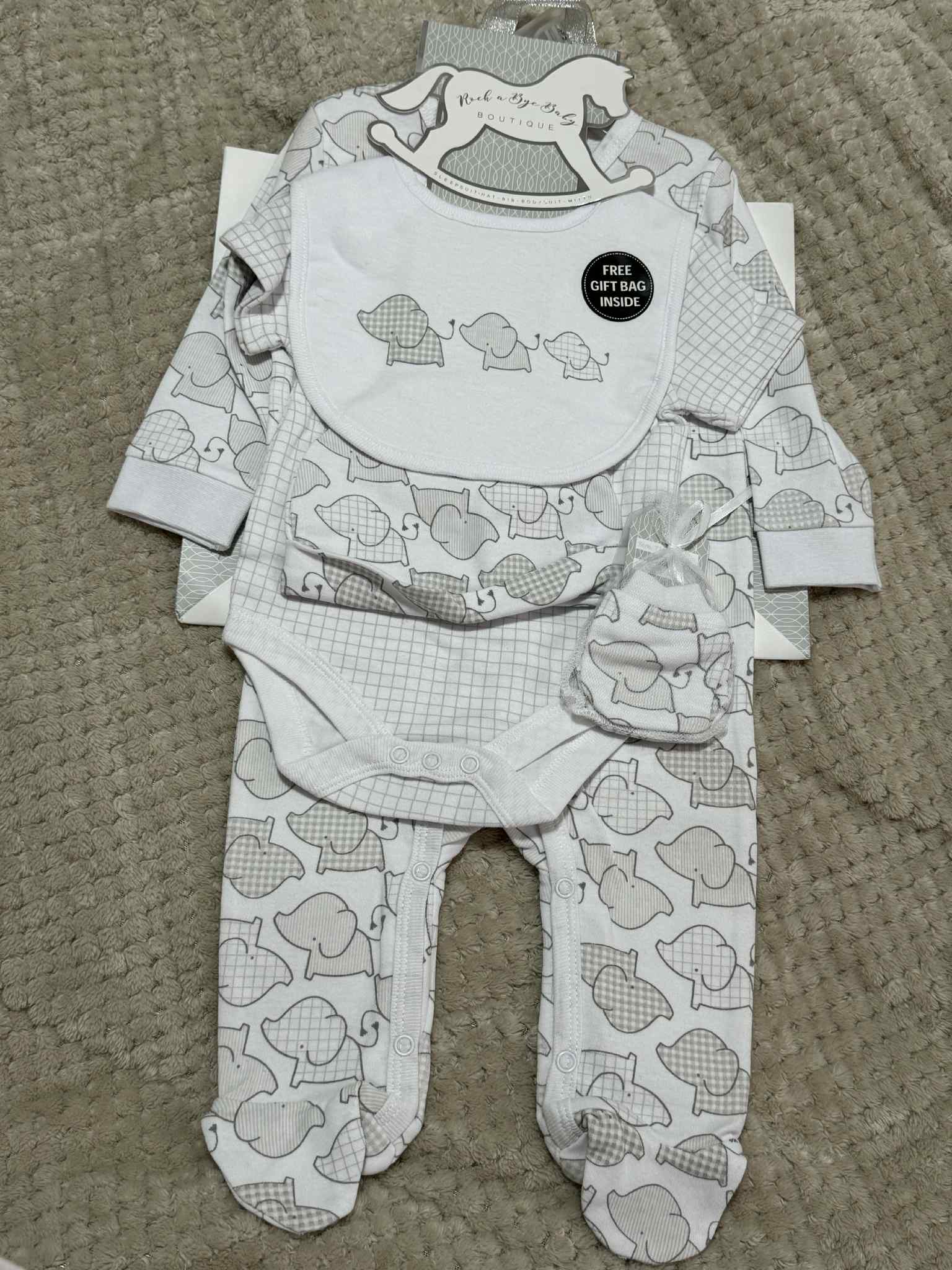 Unisex 5 Piece White Elephant Set & Giftbag (Copy)