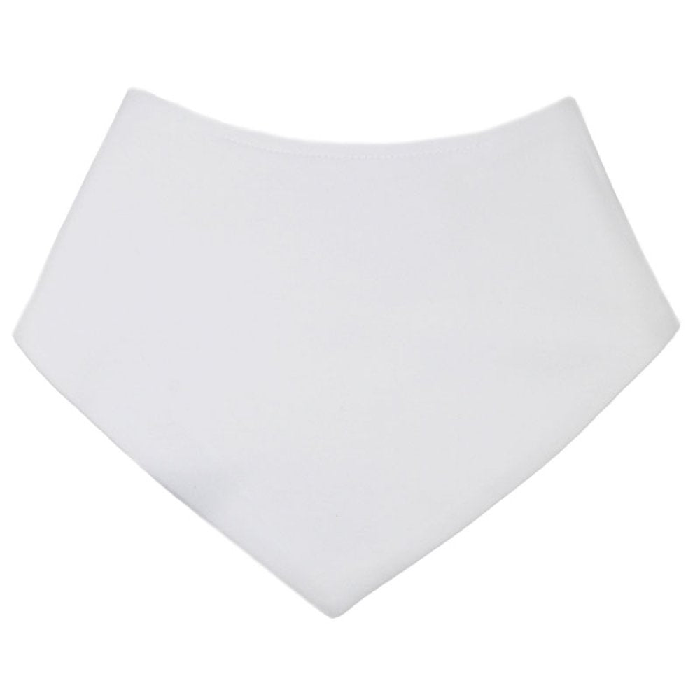 White bandana on a white background